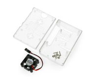 Raspberry Pi Obudowa justPi do RPi 4B z went. przezroczysta - 635258 - zdjęcie 2